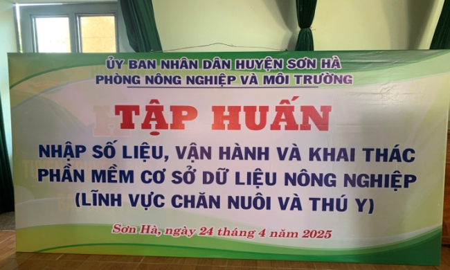 ĐƯA CHUYỂN ĐỔI SỐ NGÀNH NÔNG NGHIỆP – LĨNH VỰC CHĂN NUÔI VÀ THÚ Y VÀO CUỘC SỐNG.